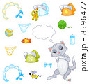 Sleeping kitten  8596472