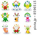 Cartoon monsters, goblins, ghosts 8596515
