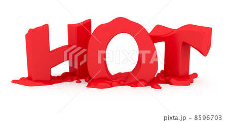 Melting letters Hot Melting letters Hot 8596703