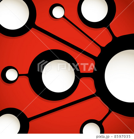 Abstract connection scheme. Template for a text Abstract connection scheme. Template for a text 8597035