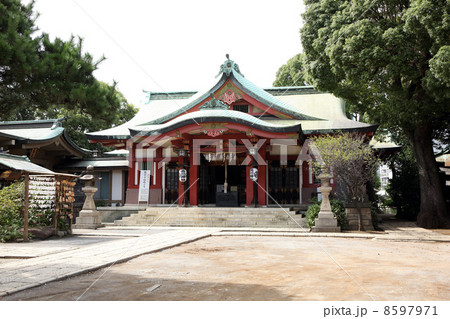 品川神社拝殿 品川神社拝殿 8597971