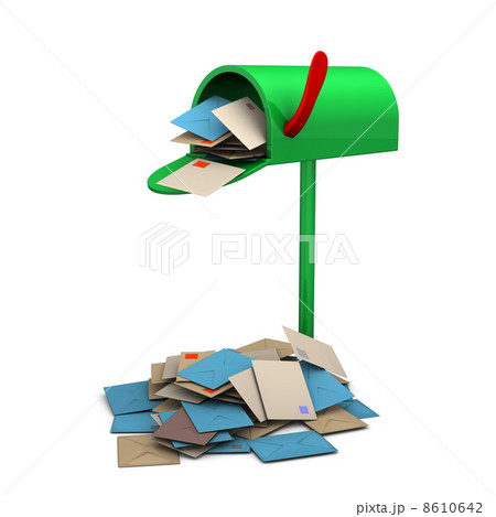 Overcrowded Mailbox 8610642