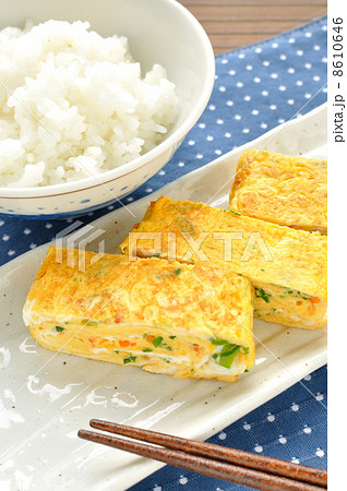 野菜入り玉子焼き 8610646