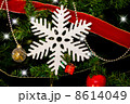 クリスマス　雪の結晶 8614049