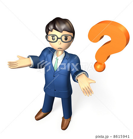 ギブアップするビジネスマン 8615941