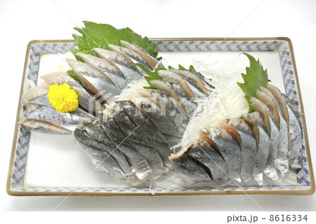 北海道産さんまの刺身 8616334