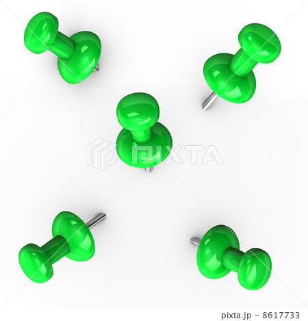Green Thumbtacks 8617733