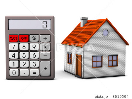 House With Calculator 8619594