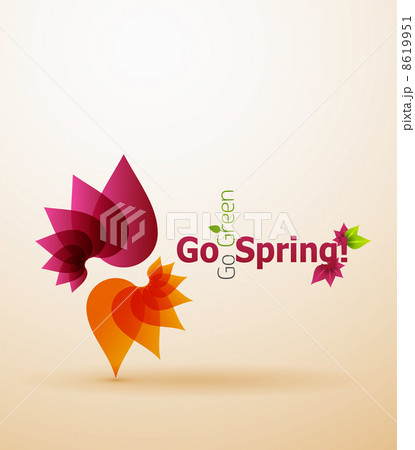 Spring flower abstract background 8619951