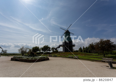 霞ヶ浦総合公園と風車 霞ヶ浦総合公園と風車 8620847