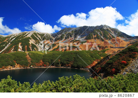 秋の立山室堂ミクリガ池 8620867