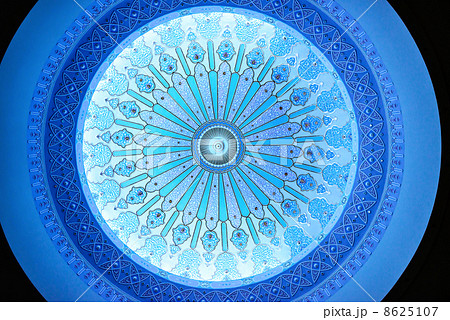 マレーシア・イスラム美術館内の天井(マレーシア、クアラルンプール) 8625107