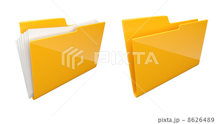 Folder. Directory. File 3D isolated 8626489