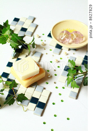 バスタイムのイメージ【白背景】 8627829