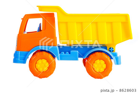 toy car the truck isolated on a white background 8628603