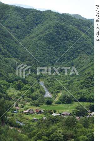 御嶽山の麓 8628773