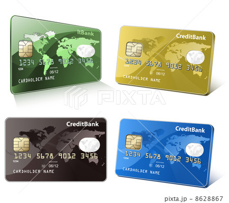 Collection of credit cards 8628867