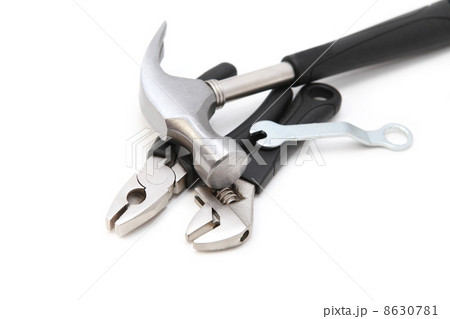 pliers, key, hammer, wrench 8630781