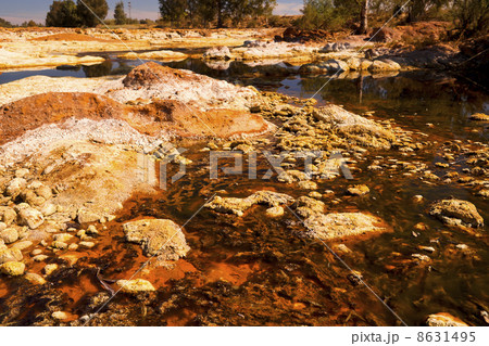 river Tinto in Niebla 8631495