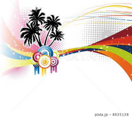 Music colorful rainbow wave Music colorful rainbow wave 8635138