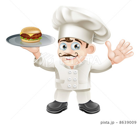 Cheeseburger chef 8639009