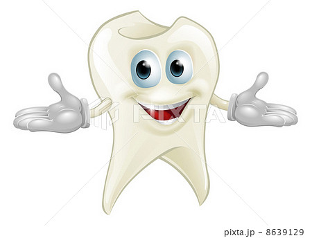Cute tooth dental mascot 8639129