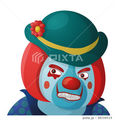 Clown angry 8639414
