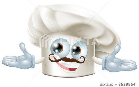 Cute chef hat mascot 8639964