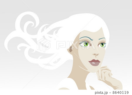 Beautiful ethereal tranquil woman 8640119