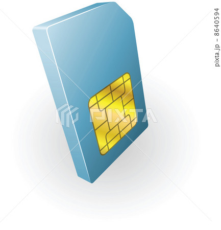 sim card illustration 8640594