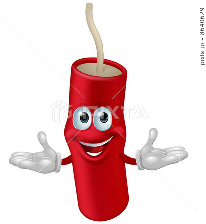 Dynamite mascot Dynamite mascot 8640629