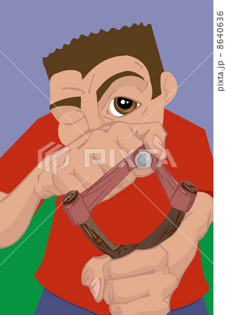 slingshot illustration slingshot illustration 8640636