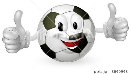 Football Ball Mascot 8640948