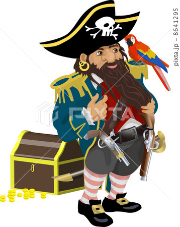 pirate illustration 8641295