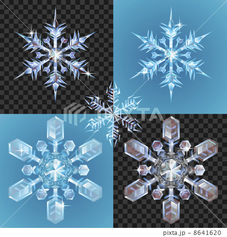 Christmas Snowflake design elements Christmas Snowflake design elements 8641620