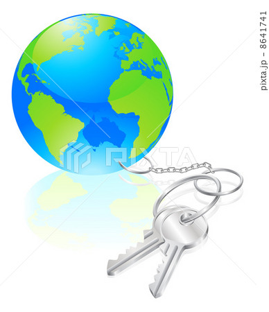 Keys to the world concept 8641741