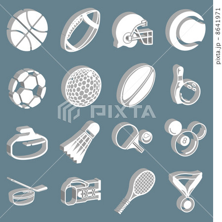 sports icon set 8641971