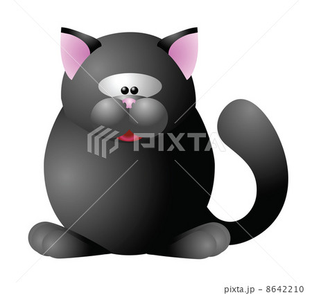 black cat illustration black cat illustration 8642210