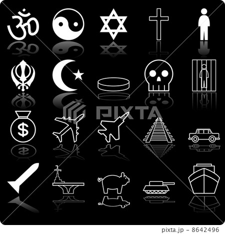 Demographic and Population icon series set Demographic and Population icon series set 8642496