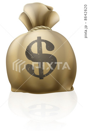 Dollar money sack 8642620