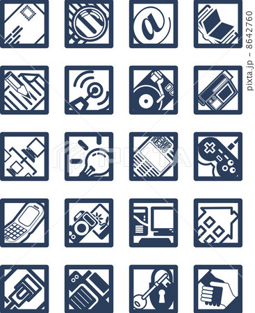 Square Internet Computing Icons 8642760