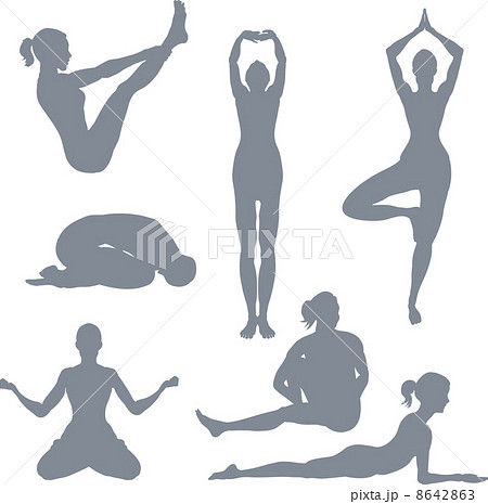 Yoga postures 8642863