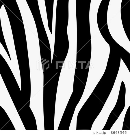 Seamless tiling zebra animal print pattern 8643546