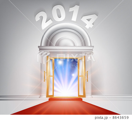 New Year Door 2014 Concept New Year Door 2014 Concept 8643659