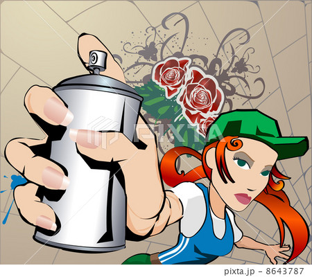 Graffiti Girl 8643787