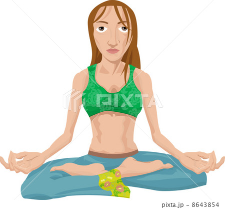 hippy yoga woman 8643854