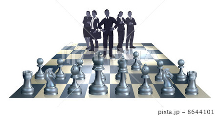 Chess Business Team Concept Chess Business Team Concept 8644101