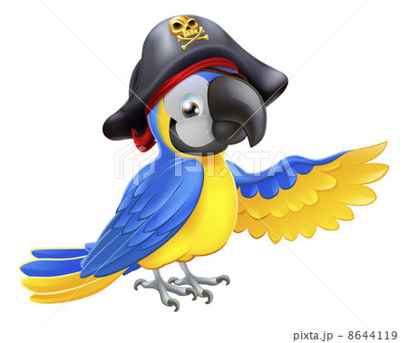 Pirate Parrot Illustration Pirate Parrot Illustration 8644119
