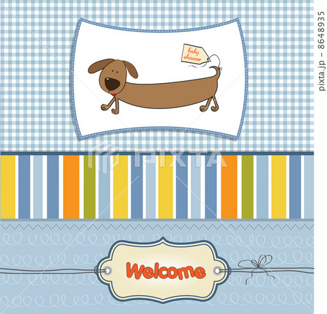 funny shower card with long dog funny shower card with long dog 8648935