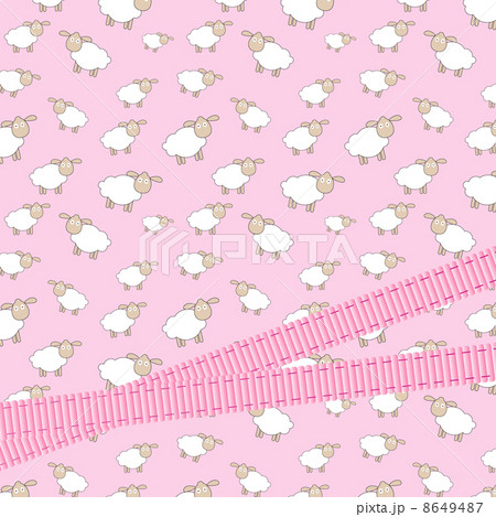 Abstract lamb background with ribbon vector Abstract lamb background with ribbon vector 8649487